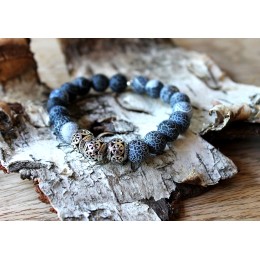 Käekett - sinine mõraline ahhaat